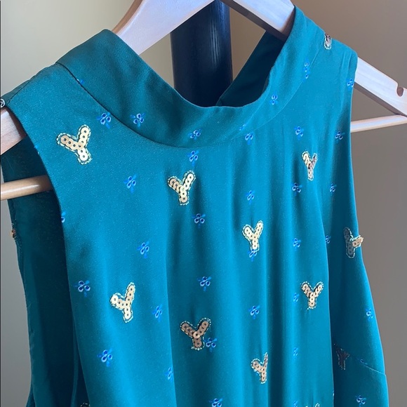 Anthropologie Sachin + Babi Empyrean Dress; 6 - Picture 9 of 15